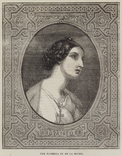 Madonna by Hippolyte Delaroche