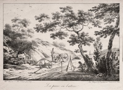 Canon Ateşe Hazır by Hippolyte Lecomte