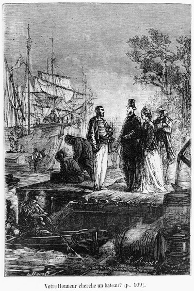 Sayın Yargıç bir tekne mi arıyor, 19. yüzyılın sonlarında Jules Verne (1828-1905) tarafından 