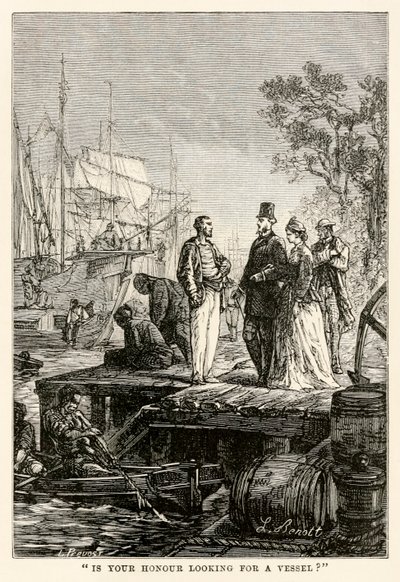 Onurunuz bir gemi mi arıyor? by Hippolyte Leon after Benett