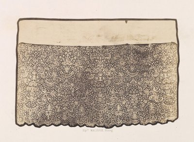 Lace Alb, Visitation Manastırına Ait, 1857. by Hippolyte Malègue