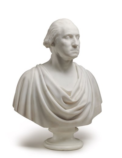 George Washington (mermer) by Hiram Powers