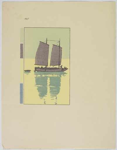 Bir Hurda, Plaka No. 1, 19. yüzyılın sonları - 20. yüzyılın ortaları by Hiroshi Yoshida