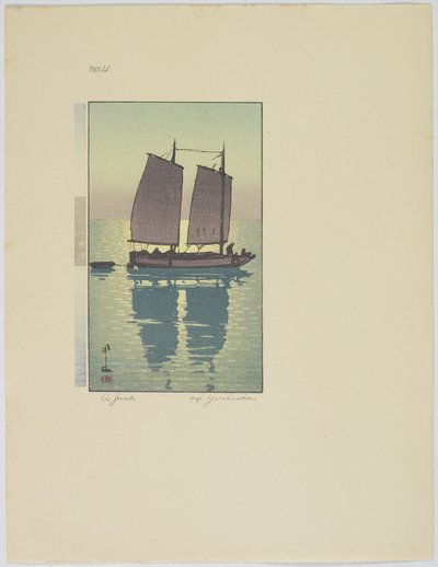 Bir Hurda, Plaka No. 4, 19. yüzyılın sonları - 20. yüzyılın ortaları by Hiroshi Yoshida