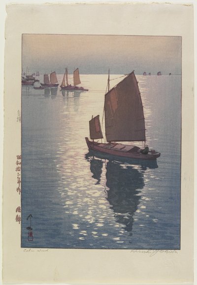 sakin rüzgar by Hiroshi Yoshida