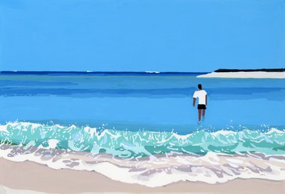deniz ve adam, 2016, by Hiroyuki Izutsu