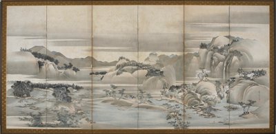 Dört Mevsim Manzaraları: İlkbahar ve Yaz, Edo dönemi, 18. yüzyılın sonu - 19. yüzyılın başı. by Hishikawa Sori