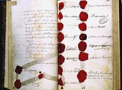 Viyana Kongresinin Nihai Senedi, 9 Haziran 1815 by Historical Document
