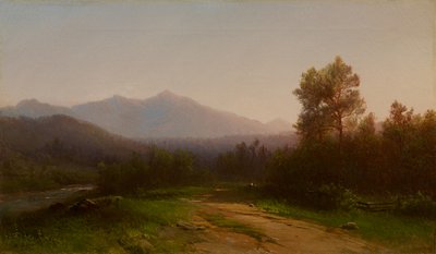 Hudson Nehri Manzarası, c.1860-5 by Homer Dodge Martin