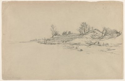 Kum Tepeleri, Ontario Gölü, c. 1874. by Homer Dodge Martin