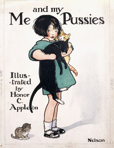 Ben ve Pussies için bir ön kapak tasarımı by Honor Charlotte Appleton