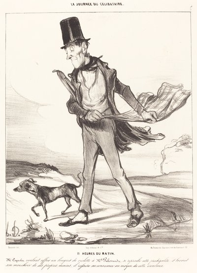 11:00 by Honoré Daumier