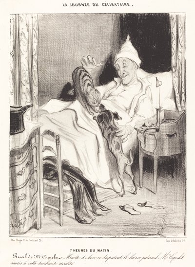 sabah 7 by Honoré Daumier