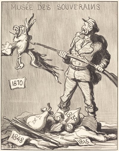 Sıradaki kim? by Honoré Daumier