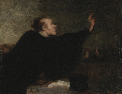 Bir dava avukatı, 1853-1854 by Honoré Daumier