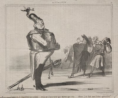 Gerçekler (No. 71): Neden paramı alıyorlar... by Honoré Daumier