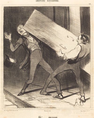 Ah! Bahane by Honoré Daumier