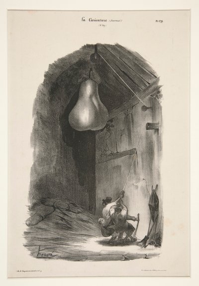 Ah! Onun ! by Honoré Daumier