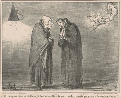 Ah! Şifreli olduğu sürece Buffa nedir... by Honoré Daumier