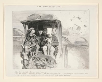 o zaman hadi gidelim by Honoré Daumier