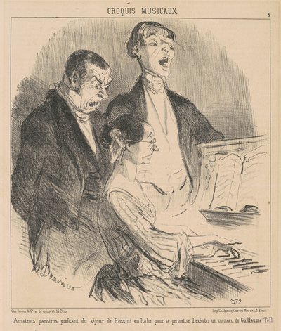 Parisli amatörler Rossini