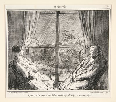 sahip olmak by Honoré Daumier