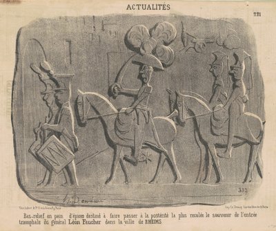 Zencefilli kurabiye... by Honoré Daumier