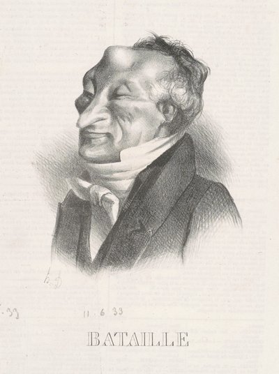 Savaş (Alex. Simon Pataille) by Honoré Daumier