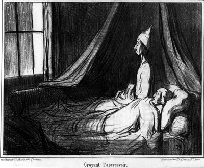 Onu gördüğüne inanan, Honore Daumier