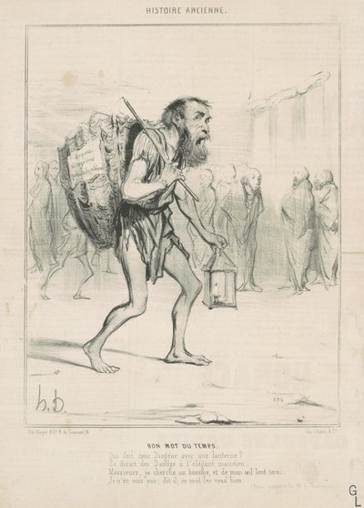 iyi zaman sözü by Honoré Daumier