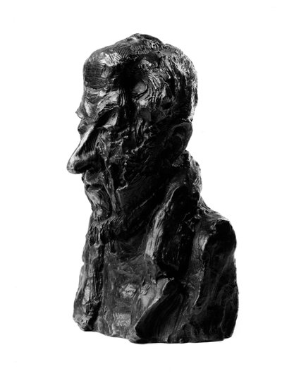 Kont Alfred Pierre de Fallux du Coudray (1811-1885), milletvekili ve bakanın karikatürü. Kötü ”” Honore Daumier (1808-1879) tarafından heykel 19. yüzyıl. Inv L 48.16 Dim in cm Y 23 x U 1 Musee des Beaux Arts, Palais Longchamp, Marsilya by Honoré Daumier