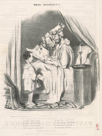 Bu sabah şafaktan önce... by Honoré Daumier