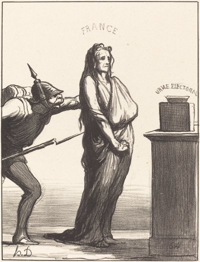 Bazı gazetelerin dediği... by Honoré Daumier
