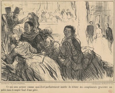 Bu da bize bunun... işe yaramaz... olduğunu kanıtlıyor. by Honoré Daumier