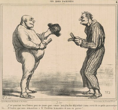 Ancak ne yazık ki... by Honoré Daumier