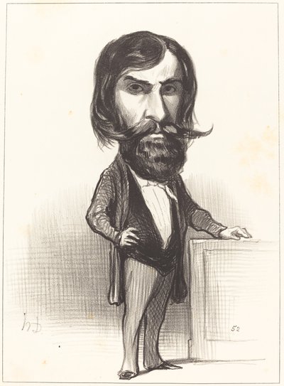 Bölüm Ferdinand Gambon by Honoré Daumier