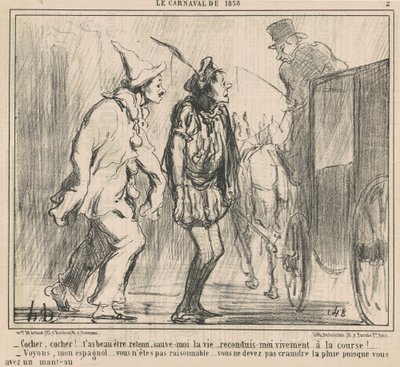 Tik, Tik! ... by Honoré Daumier