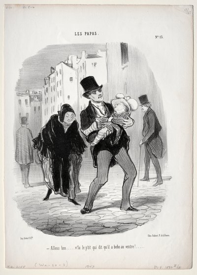 Gel canım... by Honoré Daumier