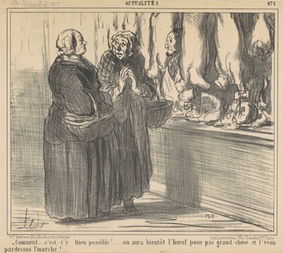 Nasıl... tanrı mümkün mü! ... by Honoré Daumier