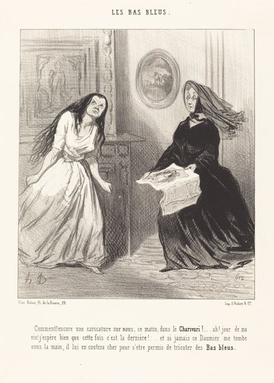 Nasıl! bizden bir karikatür daha... by Honoré Daumier