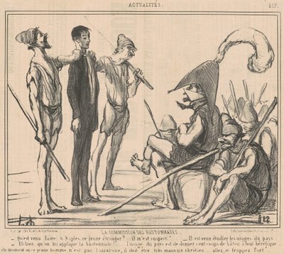 Caning Komisyonu by Honoré Daumier