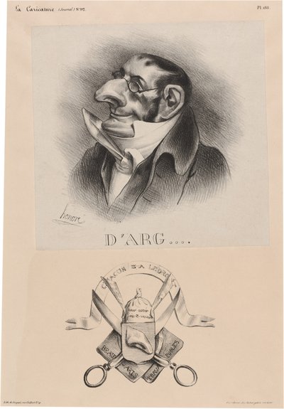 Argout Sayısı by Honoré Daumier