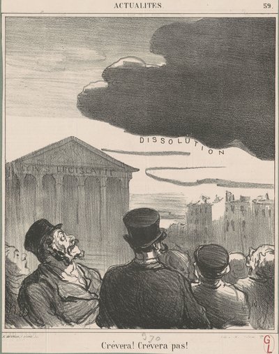 Oluşturacak! yaratmayacak! by Honoré Daumier