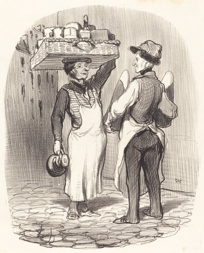 işletme yöneticileri by Honoré Daumier
