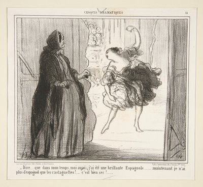 Korkunç by Honoré Daumier