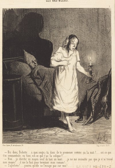 Söyle Bichette... ne düşünüyorsun... by Honoré Daumier