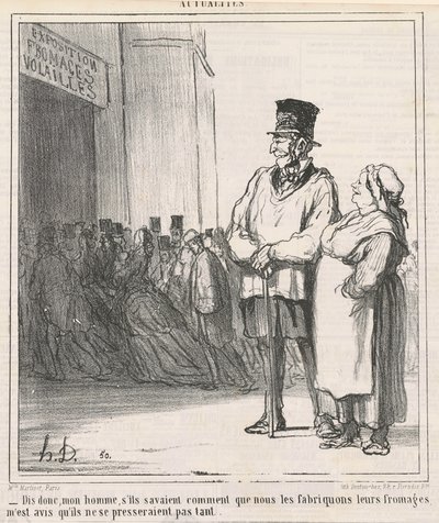 Söyle dostum, bilselerdi... by Honoré Daumier