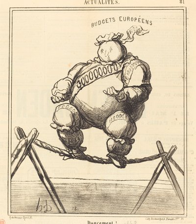 Nazikçe! by Honoré Daumier