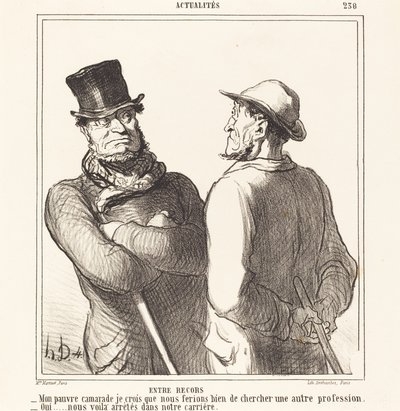anılar arasında by Honoré Daumier