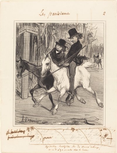 dükkâncı sürme by Honoré Daumier